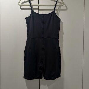 Black Sleeveless Romper